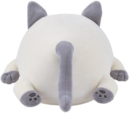 Leo the Siamese Cat Marshmallow Plush Bolster | Livheart (Japan)