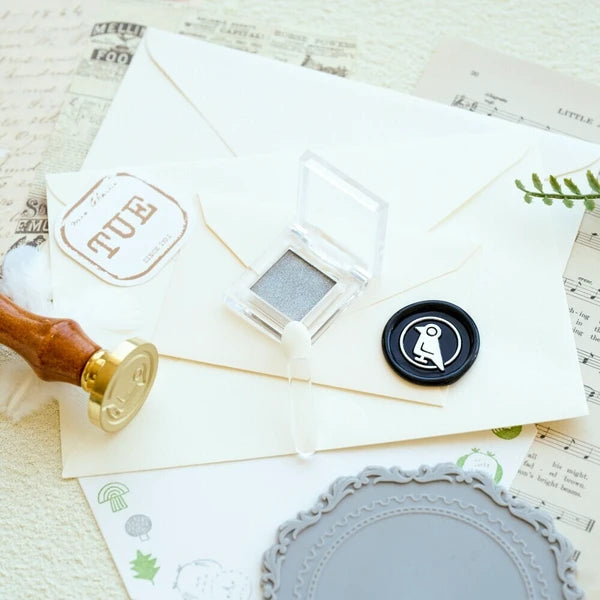 Wax Seal Stamp Highlighting Powder | Silver | WOODPEPE (Japan)