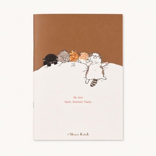 My Dear Exotic A5 Notebook | Suyasuyasu Neko | Shinzi Katoh (Japan)