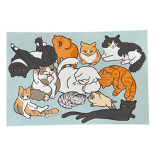 Load image into Gallery viewer, Sleepy Cats Mini Print | Koyamori (NY)
