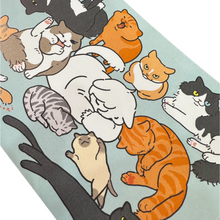 Load image into Gallery viewer, Sleepy Cats Mini Print | Koyamori (NY)
