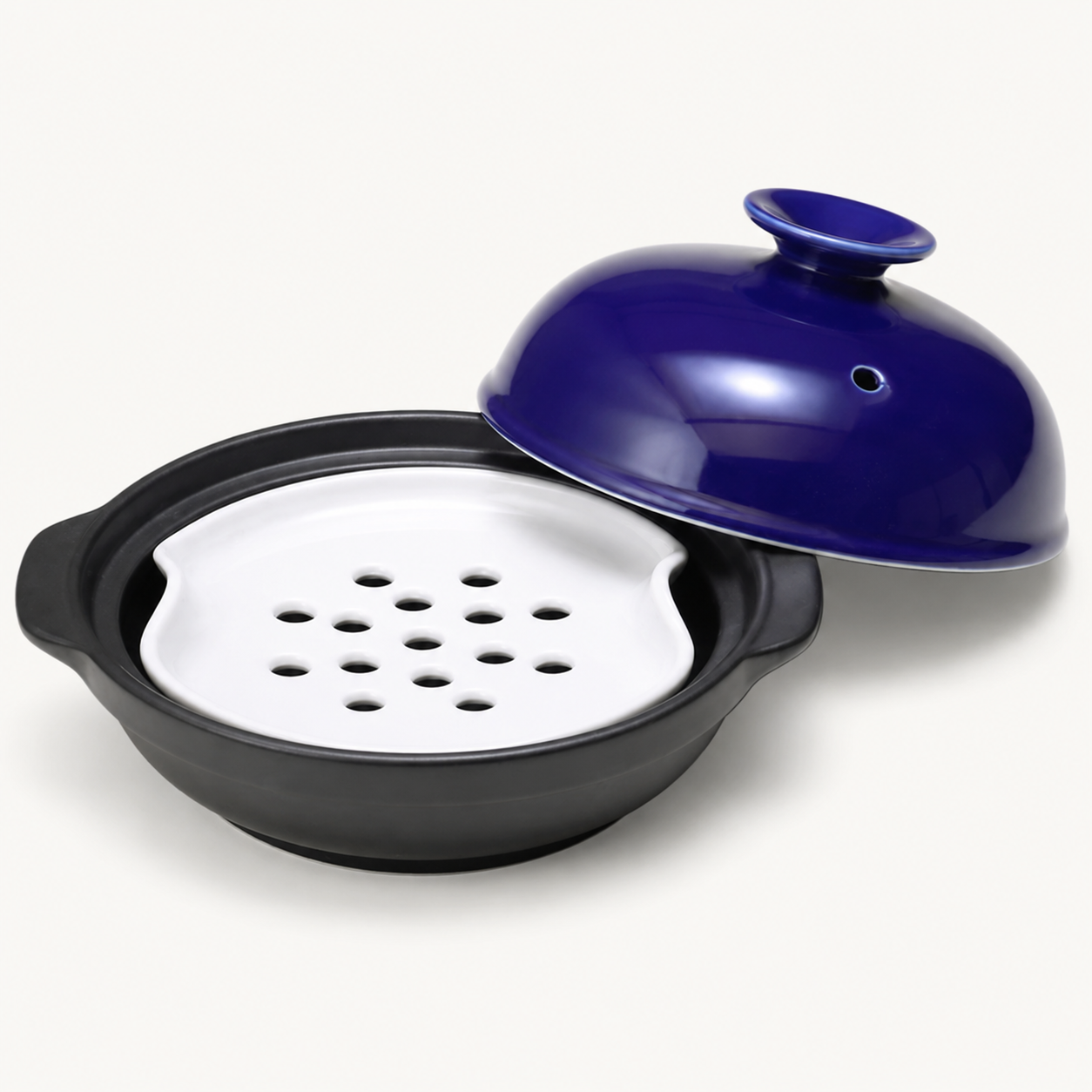 Ceramic Donabe Steamer Small Single Serve (JPN)