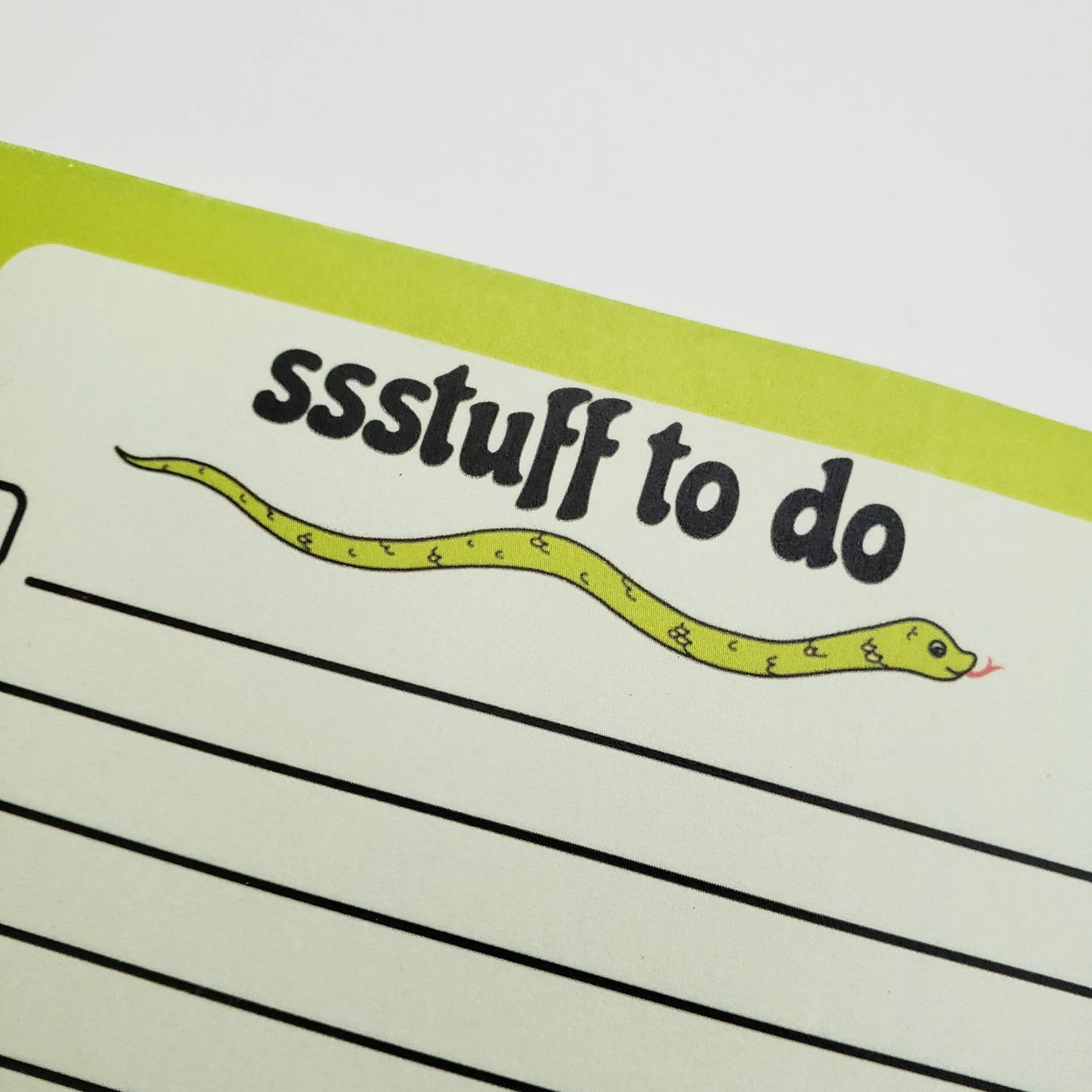 Ssstuff To Do Notepad | Amy K Nalley (TX)