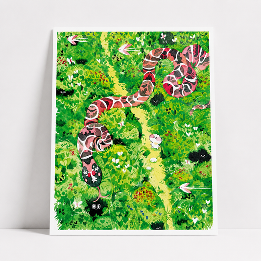 On The Path Art Print | Koyamori (CAN)
