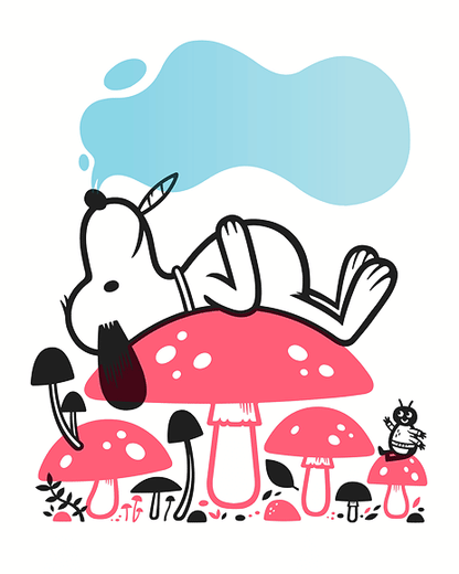 Portrait of the Artist En Repose Screenprint | The Little Friends of Printmaking (CA)
