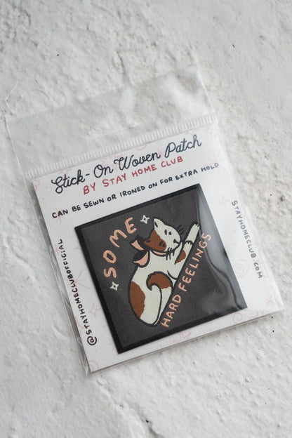 Some Hard Feelings Woven Sticky Patch | Stay Home Club (Canada)