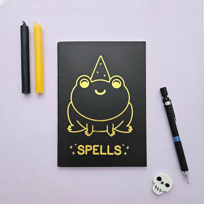 Spells Wizard Frog Notebook | Amy K Nalley (TX)