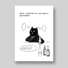 Load image into Gallery viewer, Spicy Mini Art Print | Linnan Ye (CHN)
