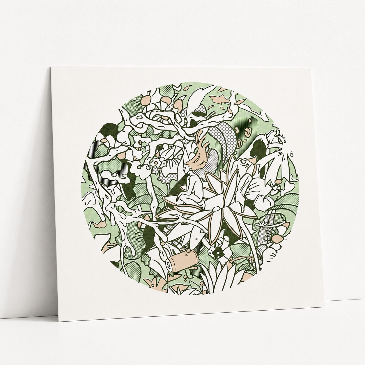 Sprite  Risograph Print | Brent Ozaeta (TX)
