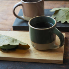 Load image into Gallery viewer, Ceramic Bricks Mug | Brown Semi-Glazed | Chips (Japan)
