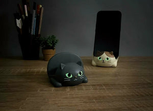 Weighted Cat Phone Stand | Decole(Japan)