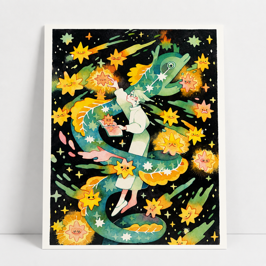 Star Collector Art Print | Koyamori (CAN)