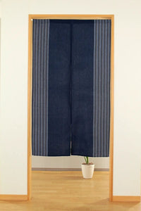 Indigo Chitose Striped Noren Curtain | Narumi (Japan)