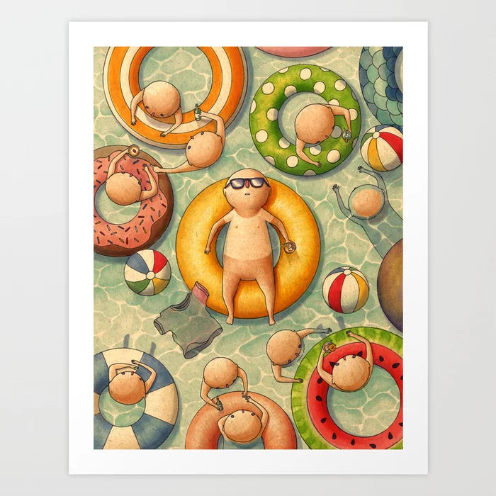 Summertime Art Print | Felicia Chiao (CA)