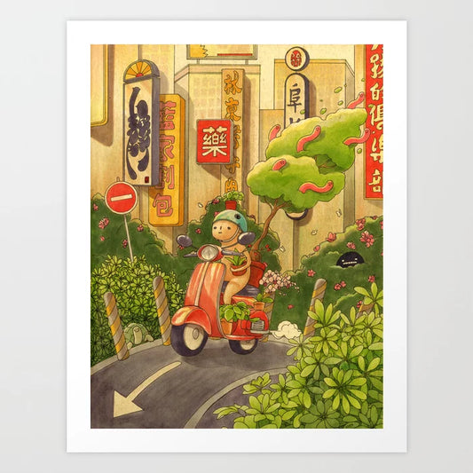 Taiwan Art Print | Felicia Chiao (CA)