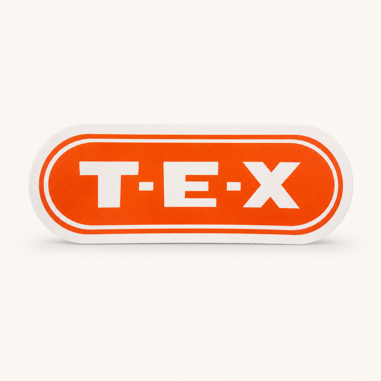 T-E-X Vinyl Sticker | Nate Duval (MA)