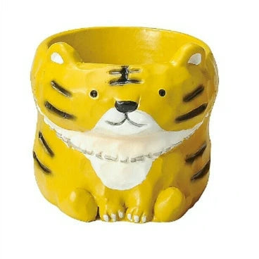 Tiger Mini Planter (Japan) | Yellow