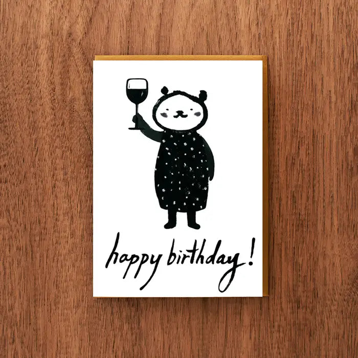 Toast Letterpress Birthday Card | Fomato (CA)