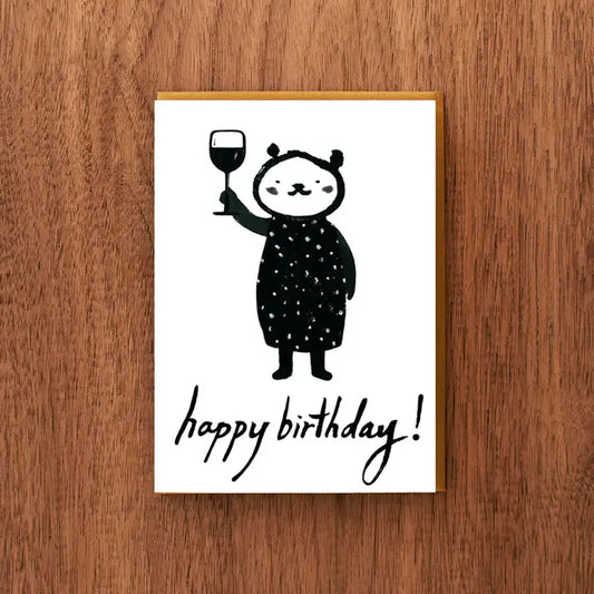Toast Letterpress Birthday Card | Fomato (CA)