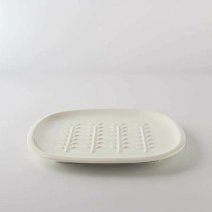Ceramic Toast Dish | White | Miyama (Japan)