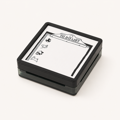 Paintable To Do Stamp | Midori (Japan)