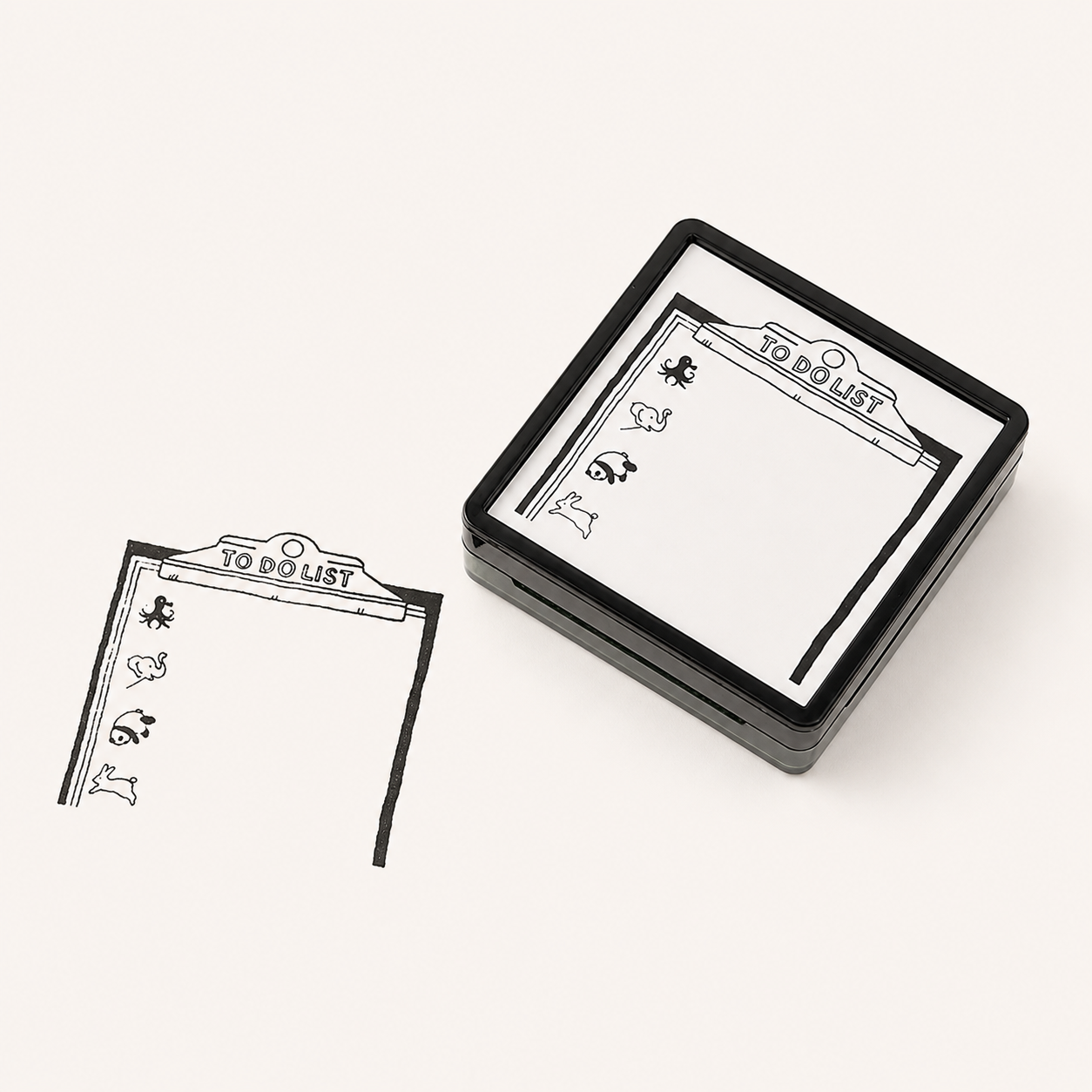 Paintable To Do Stamp | Midori (Japan)