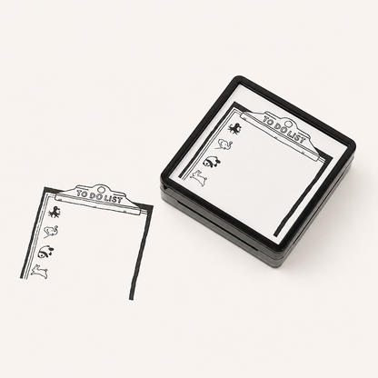 Paintable To Do Stamp | Midori (Japan)