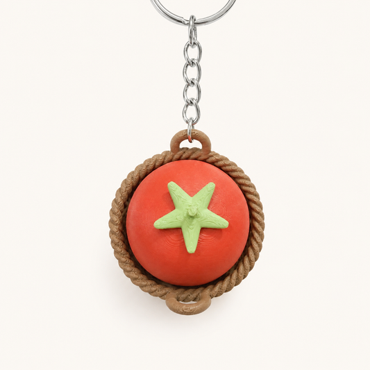 Tomato Fidget Clicker Keychain | Dignan Law (TX)