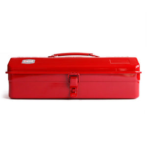 Camber-Top Y-350 Tool Box | Red | Toyo Steel (Japan)