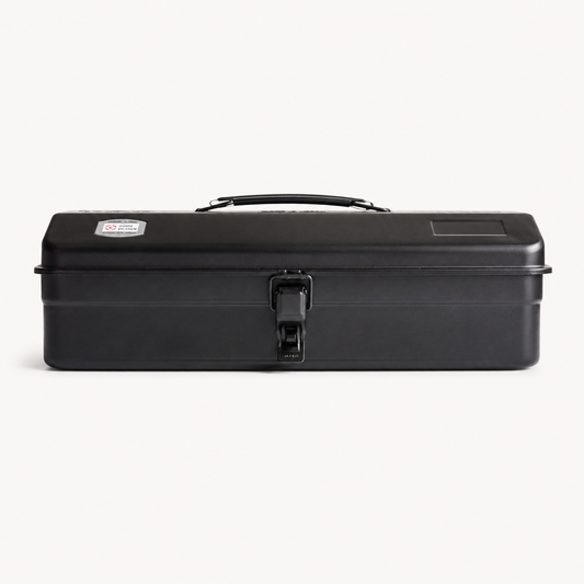 Camber-Top Y-350 Tool Box | Black | Toyo Steel (Japan)