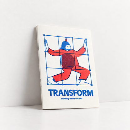 Transform: Thinking Inside the Box Riso Zine | Pencil and Post (WA)