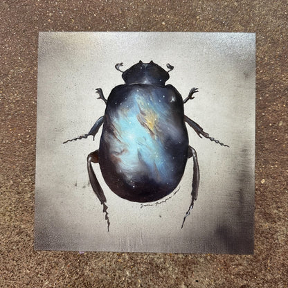 Scarab art print by Trisha Thompson Adams on display in the We Are 1976 shop in Dallas