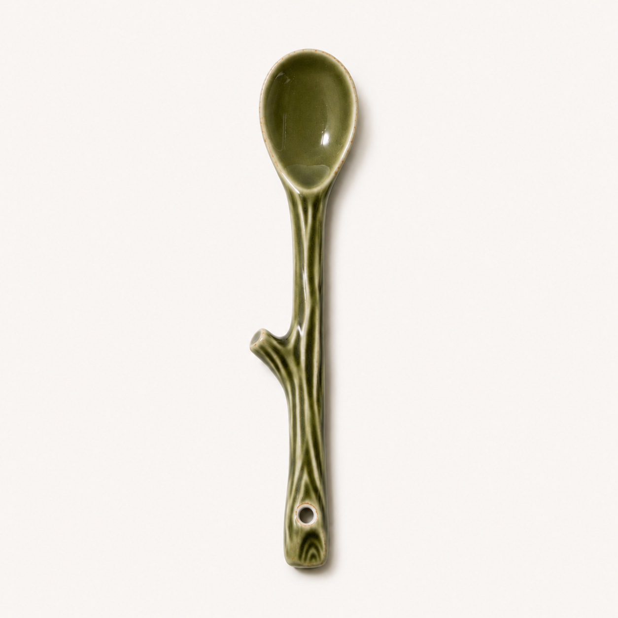 Ceramic Twig Spoon (Japan)