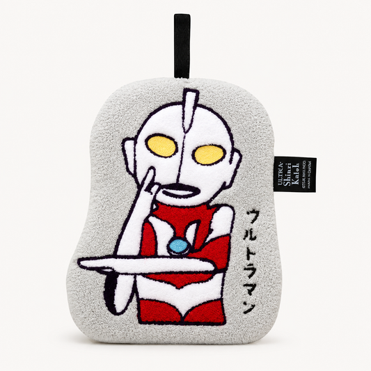 Ultraman Plush Face Towel | Shinzi Katoh x Quiqui (JPN)