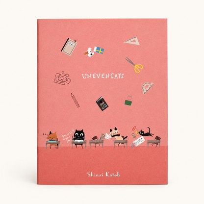 Uneven Cats A5 Notebook | Shinzi Katoh (Japan)
