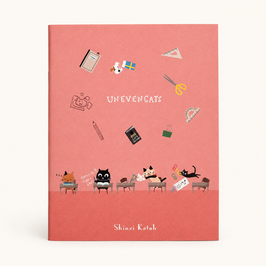 Uneven Cats A5 Notebook | Shinzi Katoh (Japan)