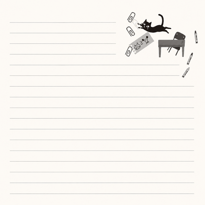Uneven Cats A5 Notebook | Shinzi Katoh (Japan)