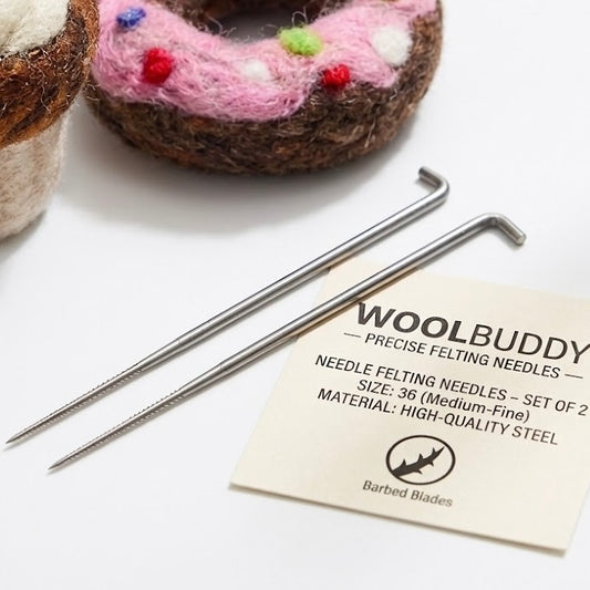 Two-Piece Felting Needle Set | Woolbuddy (CA)