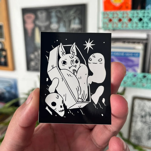 Vampire Vinyl Sticker | Deth P. Sun (CA)