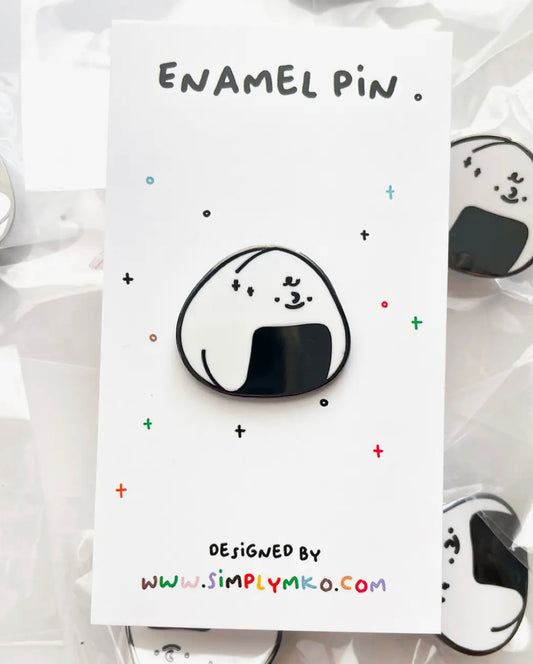 Onigiri  Enamel Pin | Simply MKO
