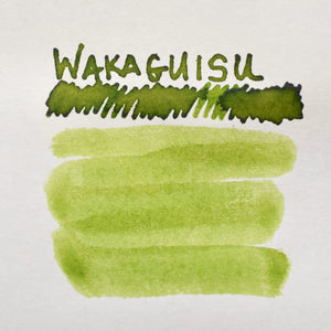 Shikiori Ink Bottle | Wakauguisu (Young Bush Warbler)  | 20ml | Sailor (Japan)