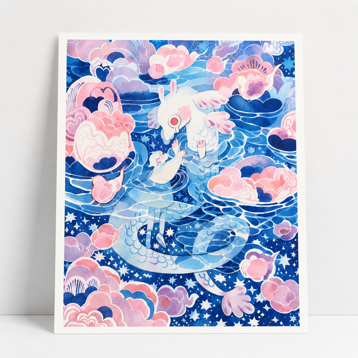 Water World Art Print | Koyamori (CAN)
