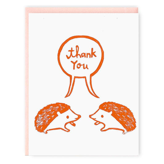 Hedgehog Thank You | Ghost Academy (CA)