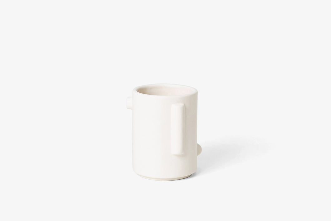 Ceramic White Glazed Cup | Areaware (NY)