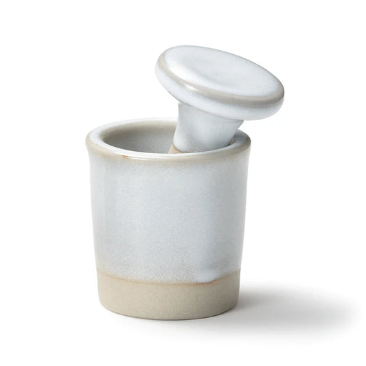 Bisque Ceramic Spice Mill | Charcoal | Aito (Japan)
