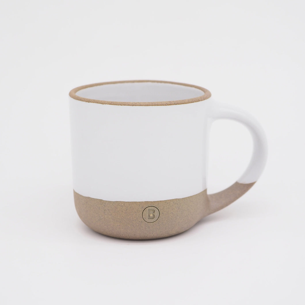 Ceramic Bricks Mug | White Gloss | Chips (Japan)