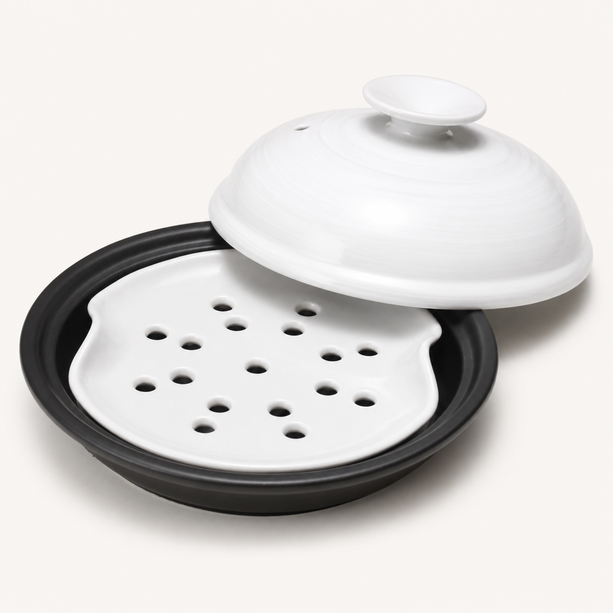 Ceramic Donabe Steamer (JPN)