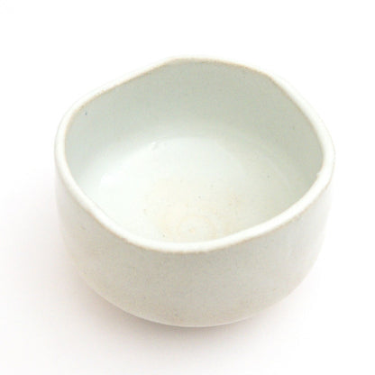 Ceramic Mino Ware Matcha Tea Set | White | Mitsui Pottery (Japan)