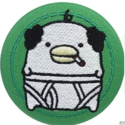 Smoking Underwear Birdy Patch Pin (Japan)