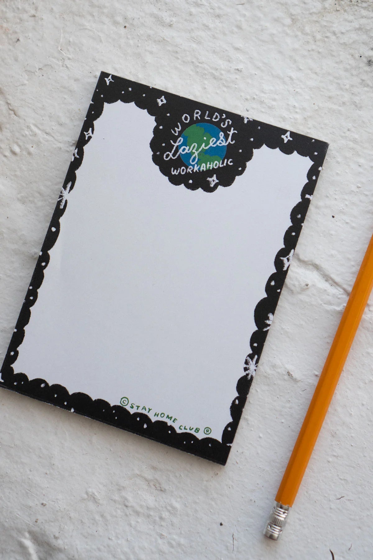 Workaholic Notepad | Stay Home Club (CAN)